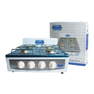 Estufa de 4 Hornillas Eurokitchen de Gas
